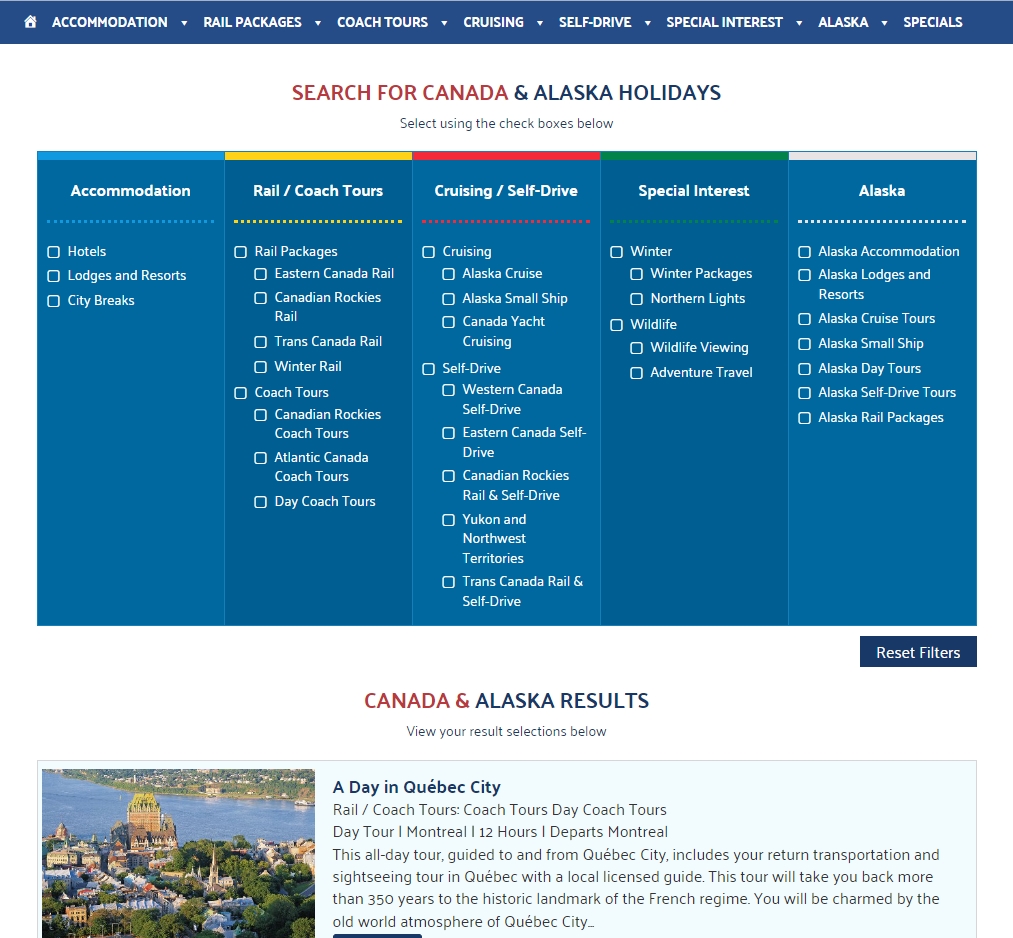 Canada Alaska Holidays